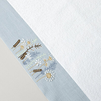 Linens Brela Pamuk 50x85 Cm Yüz Havlusu Ekru