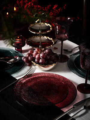 Linens Ribbon 12-15x22 cm 2 Katlı Dekor