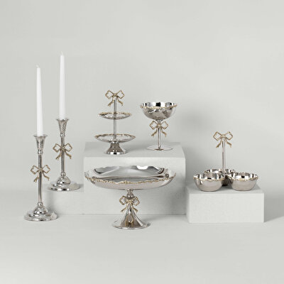 Linens Ribbon 24 cm Şamdan