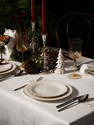 Linens Ribbon 24 cm Şamdan