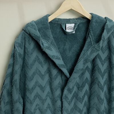 Linens Noire Pamuk S/M Bornoz Haki