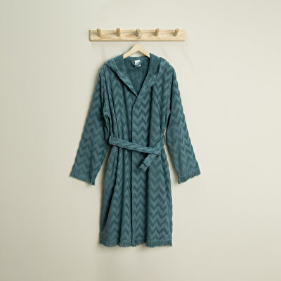 Linens Noire Pamuk S/M Bornoz Haki