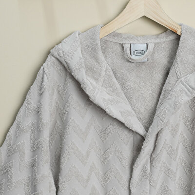 Linens Noire Pamuk S/M Bornoz Stone